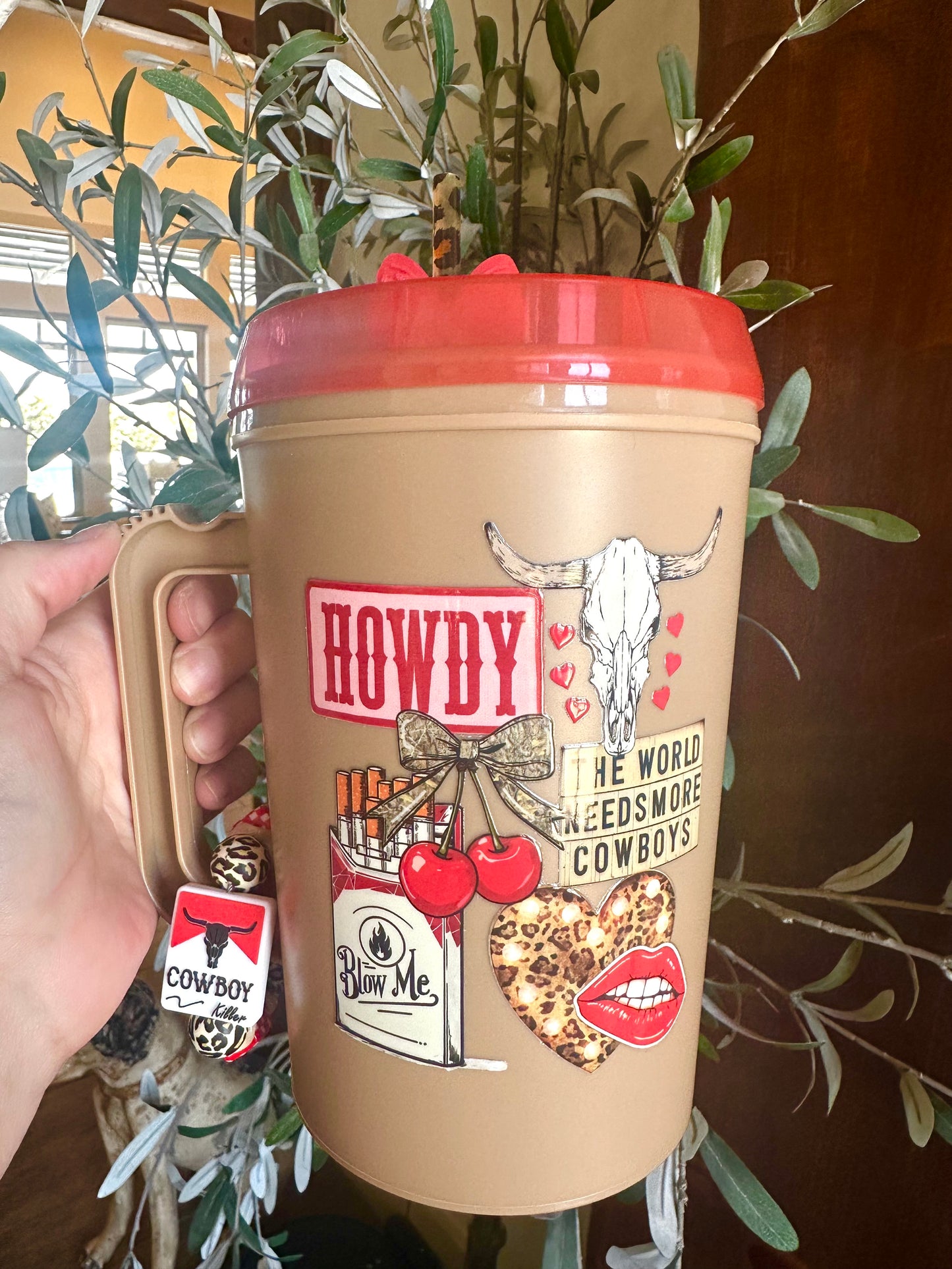 Decked Out Hip Sip Mega Mug